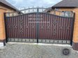 Продажа распашных и откатных ворот из профнастила, навесов, з...