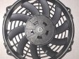 Вентилятор 9", 24 V, 80 Wt тягнучий (pull) S-образна лопасть